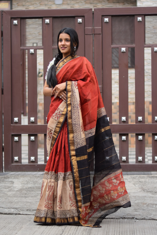 silk saree for women online | pure maheshwari silk saree  