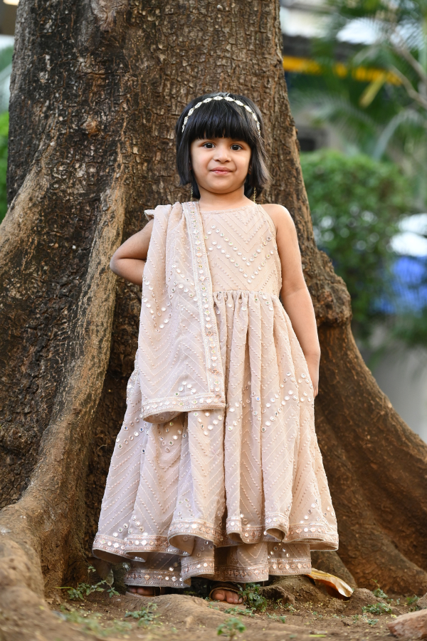 Kurti sharara set with dupatta | kids kurti for girls | kurti set online for girl 