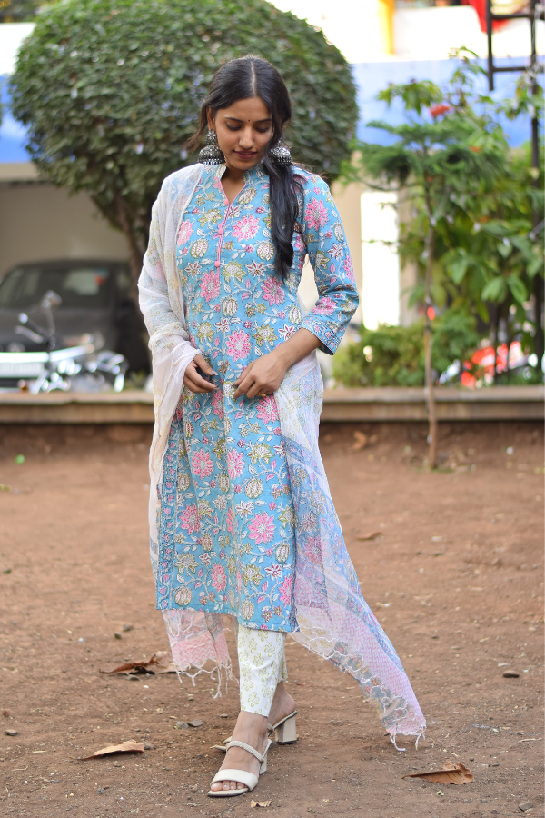 kurta set blue | kurta set online | kurta set design 