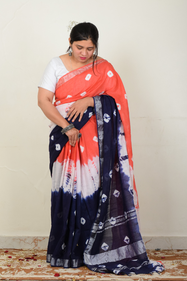 linen saree | linen saree online | linen handloom saree