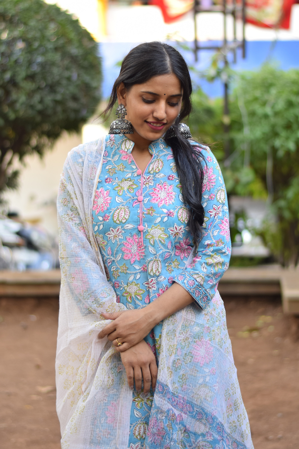 kurta set online for women | cotton kurta set | printed kurta set 