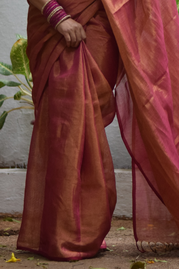 Linen saree for women | linen saree online | linen saree design 