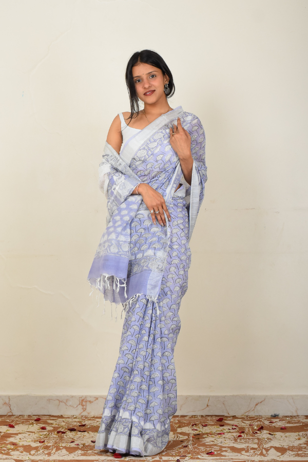 linen saree | linen saree online | linen handloom saree