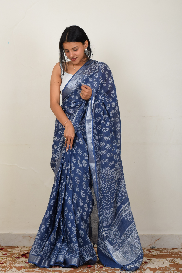 linen saree | linen saree online | linen handloom saree