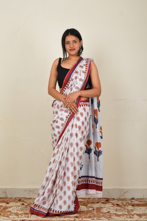 cotton saree for women | cotton saree price 