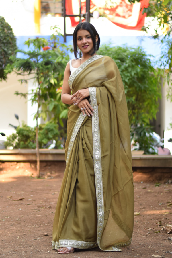 Organza saree online | pure organza saree online 