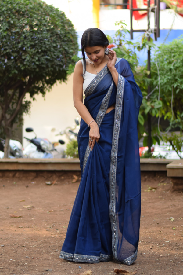 organza saree party wear | organza saree online 